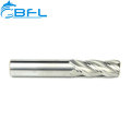 BFL Tungsten Carbide End Mill Router Bits For Steel